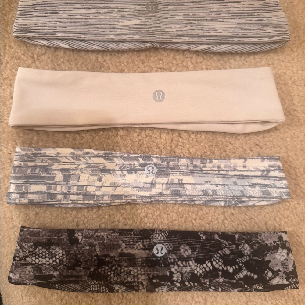 Lululemon Headbands Set of 4
